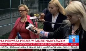 Małgorzata Gersdorf / Fot. TVP Info