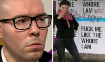 Po lewej Marcin Rola z wRealu24, po prawej Maja Rostowska z BBC / Fot. Twitter