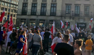 Marsz Powstania Warszawskiego/ fot. twitter