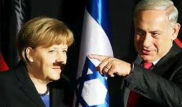 Angela Merkel i Benjamin Netanjahu/ fot. twitter