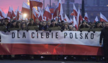 rządowy marsz w Warszawie 11 listopada 2018/ fot. twitter