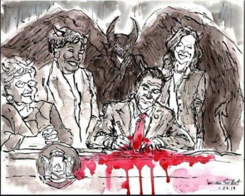 J. Matysiak from the USA: Abortion alternatively  of a hammer and sickle