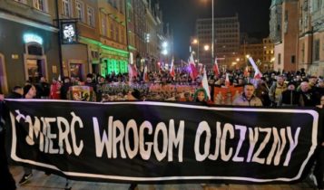 Marsz w Hołdzie Żołnierzom Wyklętym we Wrocławiu (1 marca 2019) / Fot. Twitter