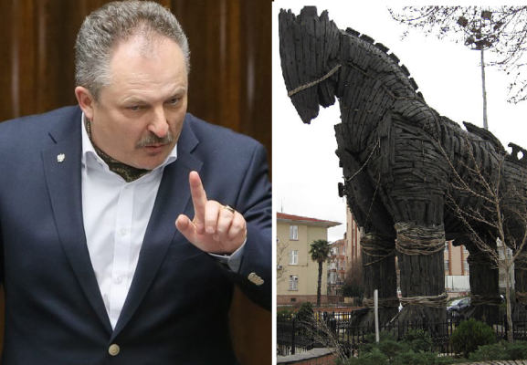 J Międlar Wyrzucić Konia Trojańskiego Adorator Danielsa Na