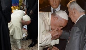 Papieskie pocałunki