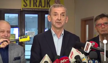 szef ZNP Sławomir Broniarz/ fot. screen