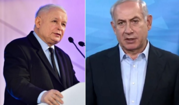 Jarosław Kaczyński/ Benjamin Netanjahu