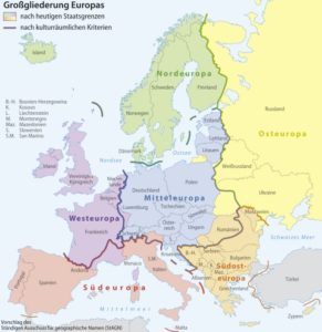 Mapa przedstawiająca niemieckie plany polityczne wobec Europy Środkowej i Wschodniej po Traktacie brzeskim z 9 lutego 1918, Traktacie brzeskim z 3 marca 1918 i Traktacie bukaresztańskim z 7 maja 1918      Niemcy i ich sojusznicy      Część Polski i Armenii przeznaczona do aneksji przez Niemcy/Turcję      Półautonomiczne państwa pod kontrolą Niemiec - w przyszłości planowana aneksja      Państwa gospodarczo i administracyjnie zależne od Niemiec      Ukraina - pod gospodarczą kontrolą Niemiec      Planowana Republika Tatarska - niemiecki obszar osiedleńczy      Państwa politycznie i gospodarczo związane z Niemcami      Planowana Republika Zakaukaska - politycznie związana z Niemcami     Półautonomiczne państwa kozackie wewnątrz Rosji - niemiecka strefa wpływów