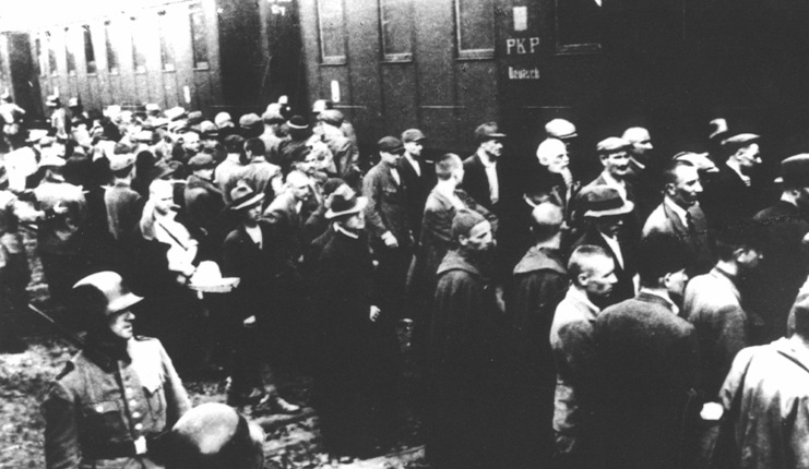 Pierwszy transport do Auschwitz. Tarnów, 14 czerwca 1940