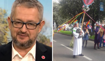 Rafał Ziemkiewicz/ parada LGBT w Gdańsku 2019