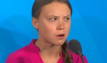 Greta Thunberg/ fot. screen