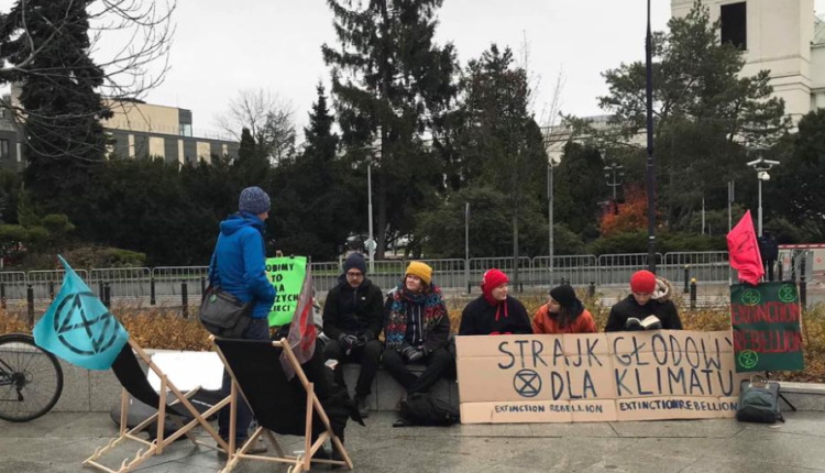 strajk głodowy dla klimatu/ fot. Facebook