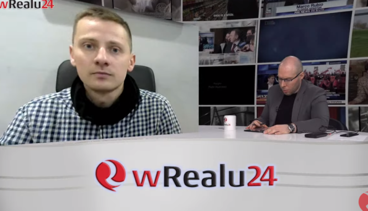 Jacek Międlar w wRealu24/ fot. screen