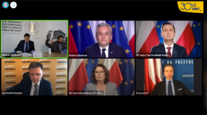 debata klimatyczna kandydatów na prezydenta RP/ fot. screen