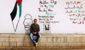 Marcin Malik w Palestynie / Fot. arch pryw. MM