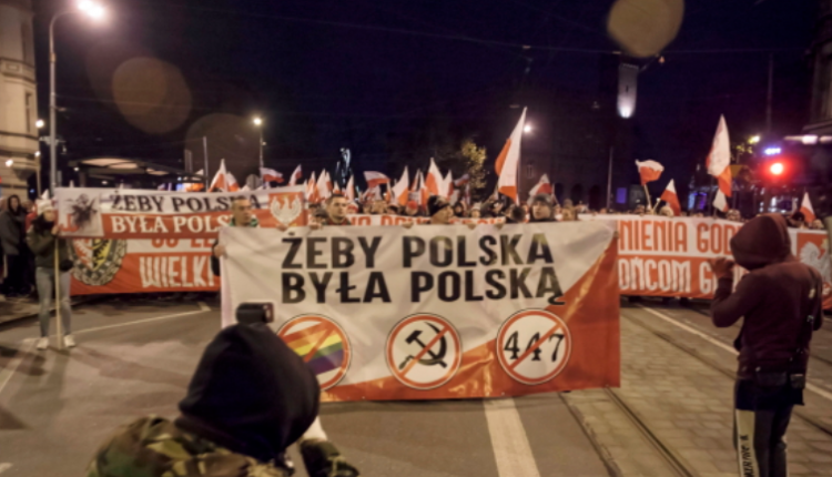 Marsz Polaków we Wrocławiu/ fot. Twitter