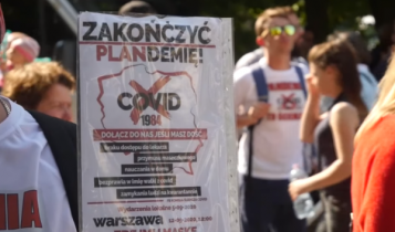 Reportaż "Fałszywa pandemia"/ fot. screen