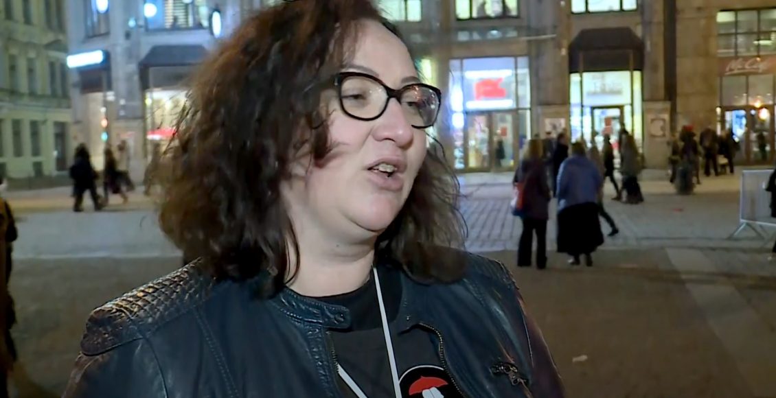 Aborcjonistka-lesbijka Marta Lempart / Zrzut ekranu: Echo24