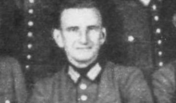 Roman Szuchewycz jako oficer batalionu Nachtigal/ fot. arch.
