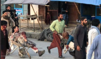 ranni po eksplozji w Kabulu/ fot. Twitter