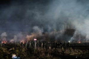 Sytuacja na granicy polsko-białoruskiej / Fot. WOT - Twitter