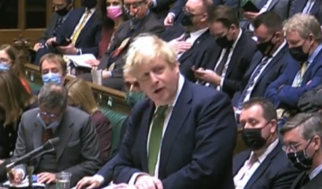 premier Boris Johnson/ fot. screen