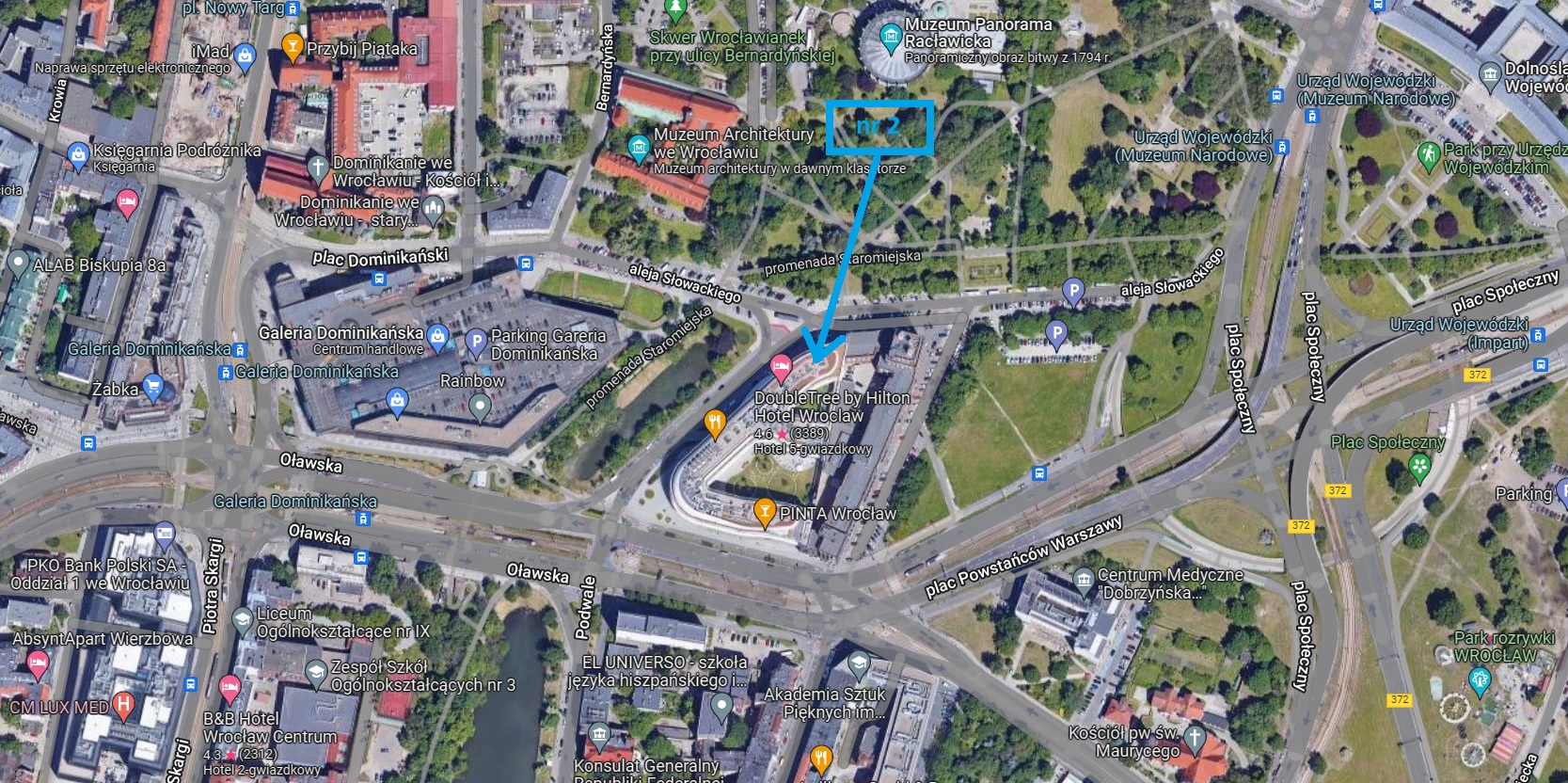 Źródło: Google Maps