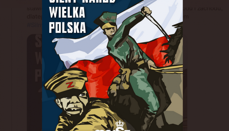plakat Marszu Niepodległości 2022/ fot. Twitter
