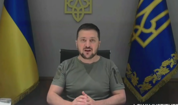 prezydent Ukrainy Wołodymyr Zełenski/ fot. screen