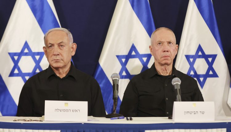 Premier Izraela Benjamin Netanjahu i minister obrony narodowej Yoav Galant