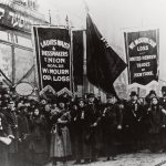 Jeden z pierwszych protestów kobiet w Nowym Jorku (fot. smartage.pl)