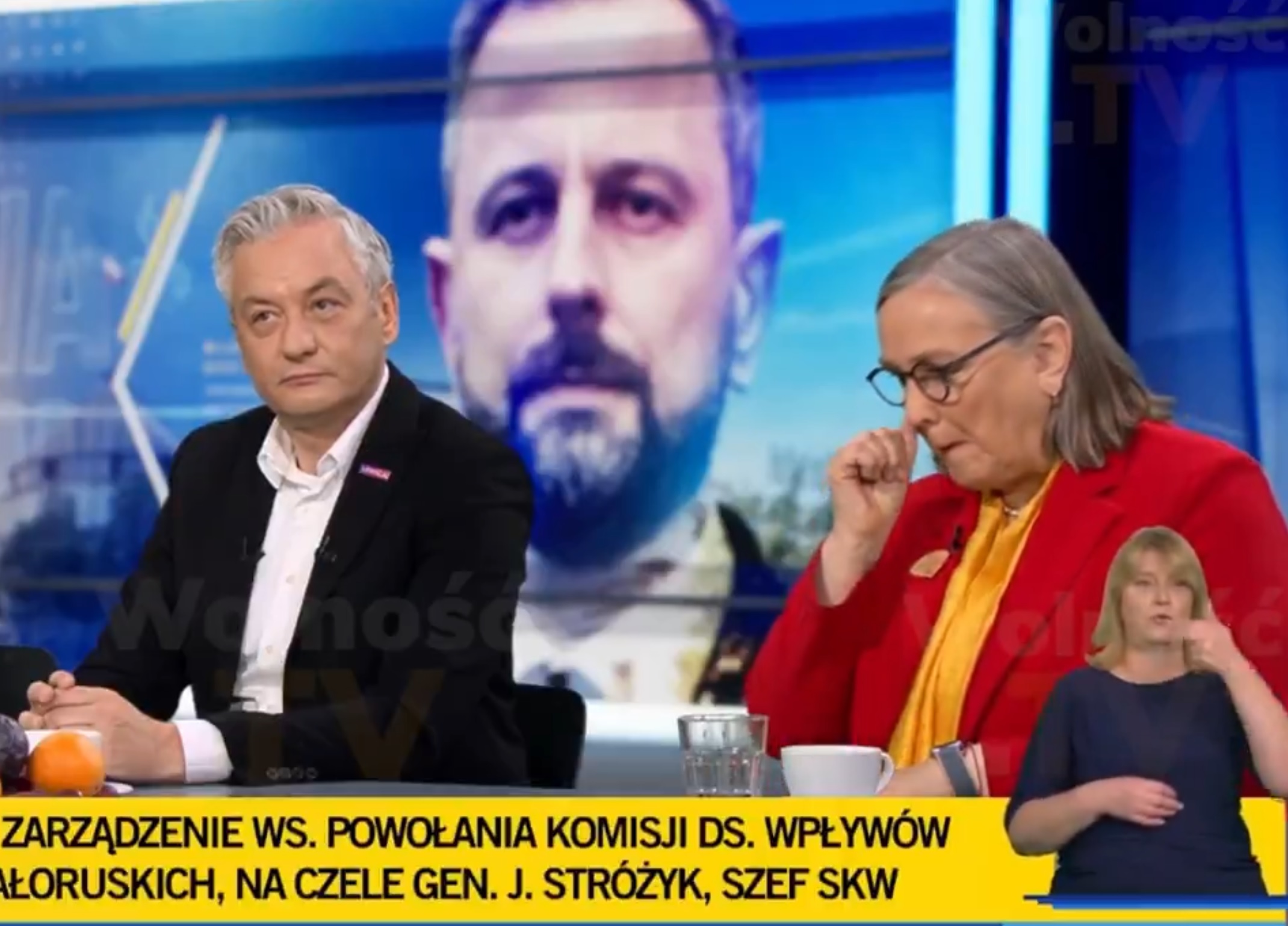 Błazenada Róży Thun na antenie TVN24