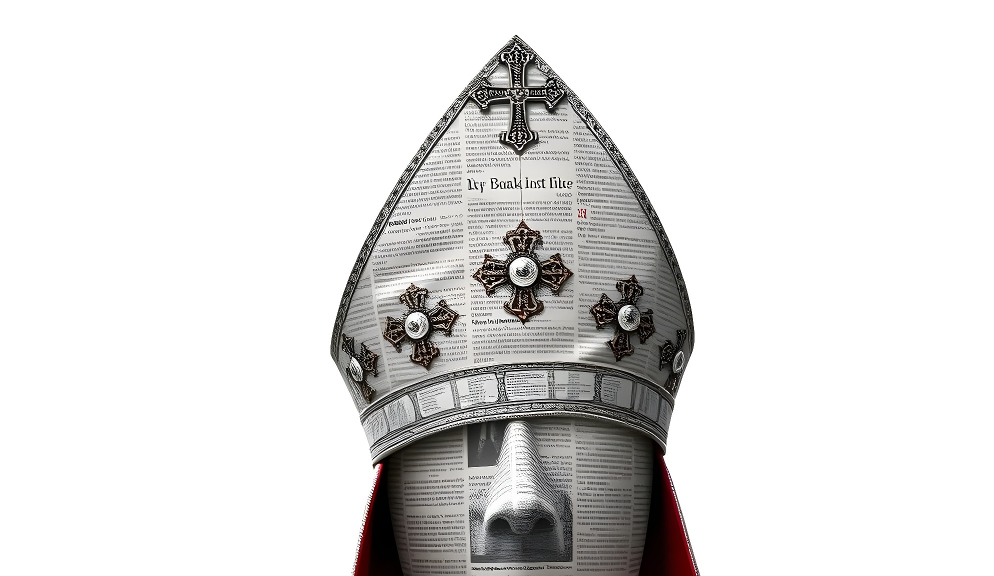 Father Beniamin Sęktas points out the hierarchy. He writes about "mitres from Gazeta Wyborcza"!