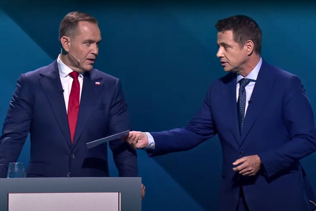 Dezinformacyjne kampanie uderzają w Mentzena i Nawrockiego, promują Trzaskowskiego