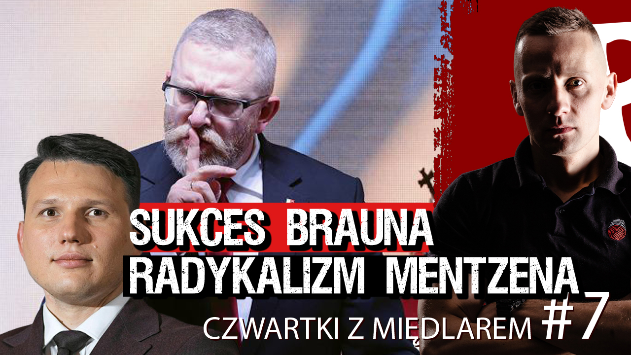 Jacek Międlar komentuje wyniki wyborów Mentzena i Brauna. Co dalej? [WIDEO]