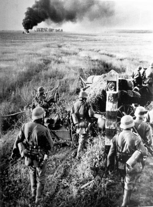 Wojska Wehrmachtu przekroczyły granice Związku Radzieckiego 22 czerwca 1941 roku