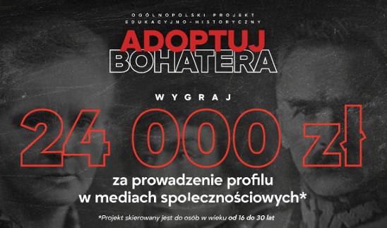 „Adoptuj Bohatera”. Do wygrania stypendium w wysokości 24 tysięcy złotych!