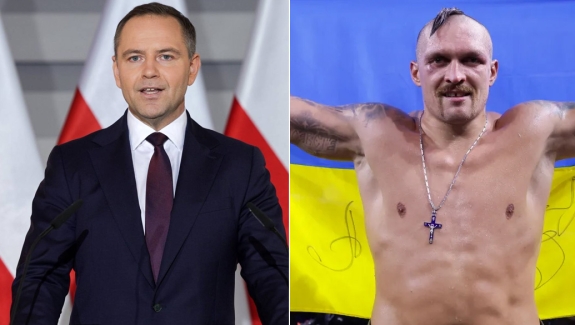 Nawrocki zrezygnował ze spotkania z Usykiem