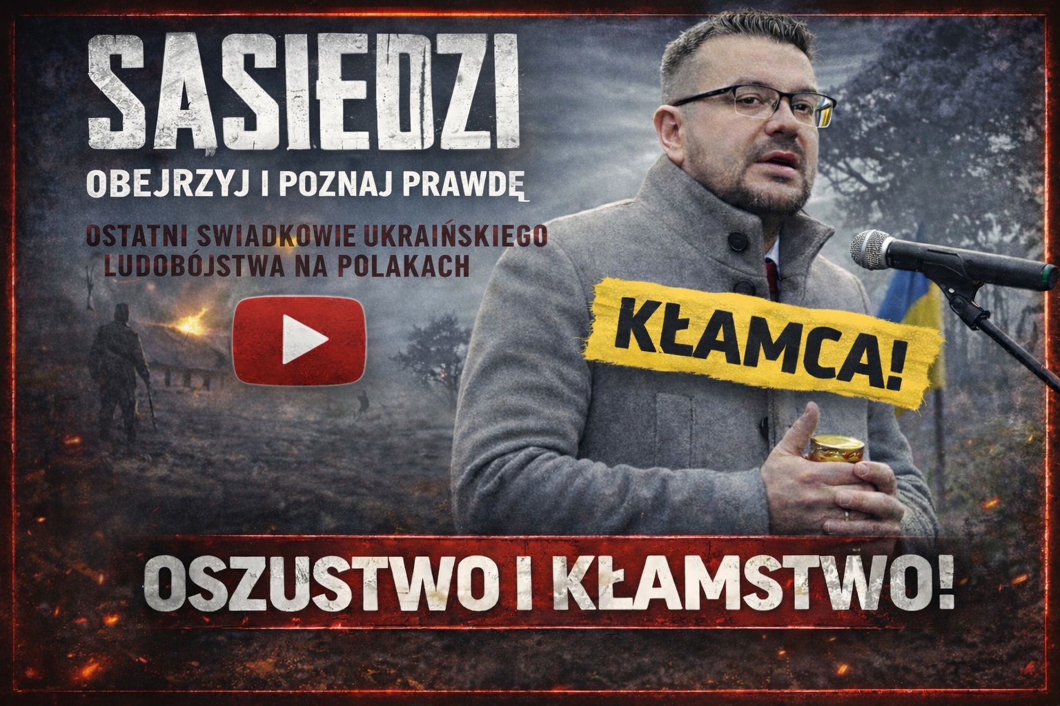 Scandal! The head of the Ukrainian IPN claims that the genocide against Poles is only a "local episode." There's an answer to that!
