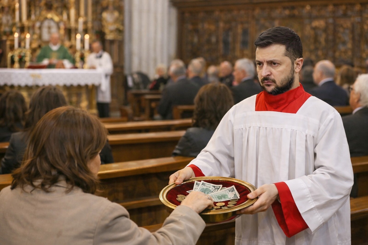 Ł. Jastrzębski: Ani grosza na tacę…