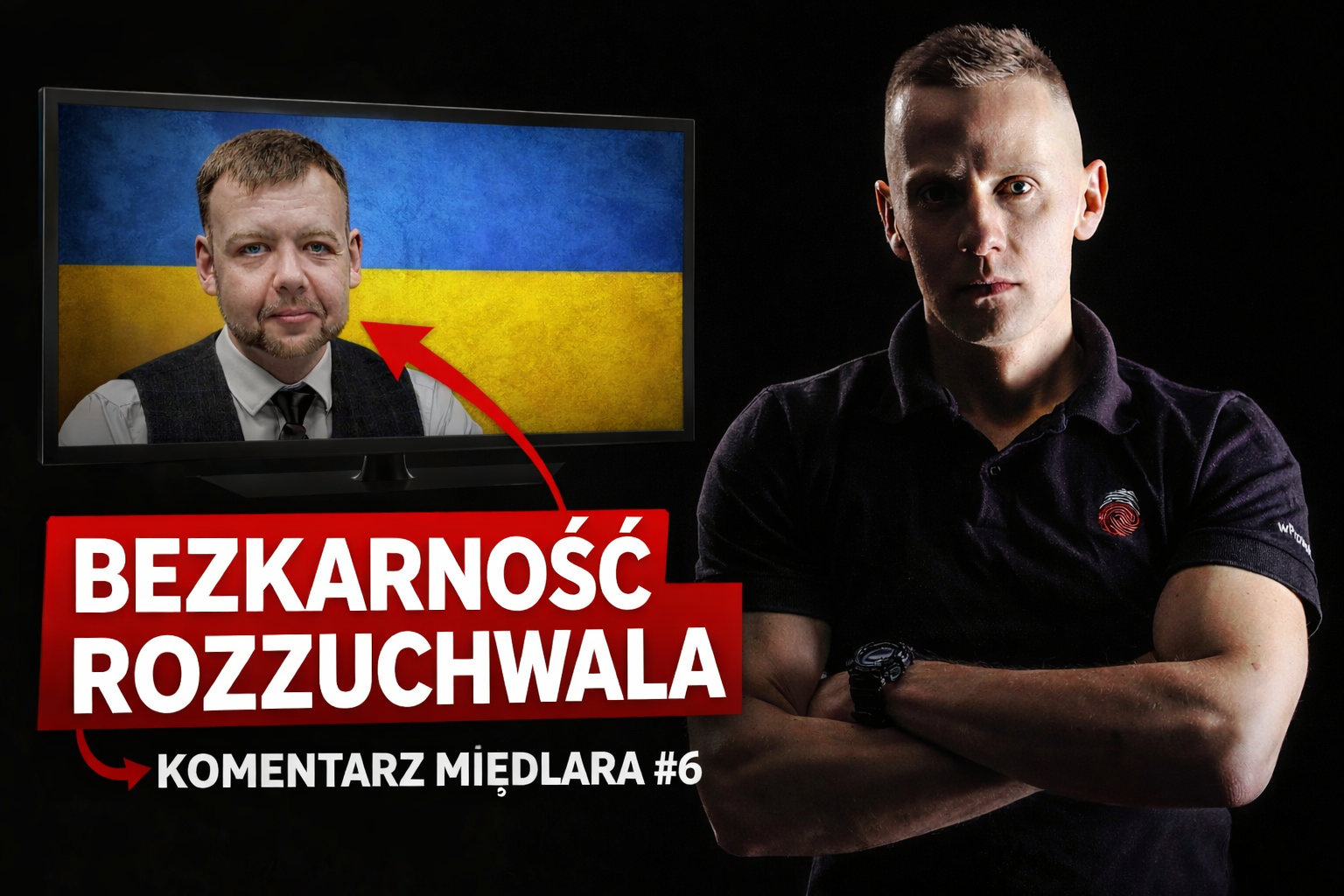 Bezkarność ukraińskiego dziennikarza. Komentarz Międlara [WIDEO]